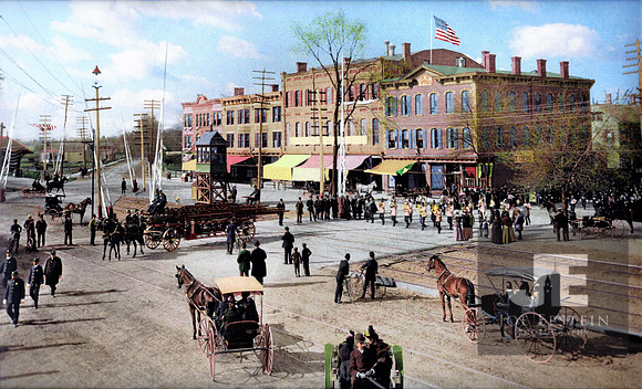 1892 - Passaic  Main Ave & Jefferson 18x30